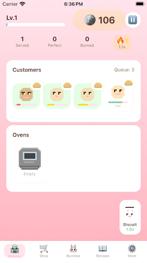 Bunny Bakery Screenshot 1