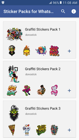 Graffiti Stickers for WhatsApp - WAStickerApps Screenshot 0