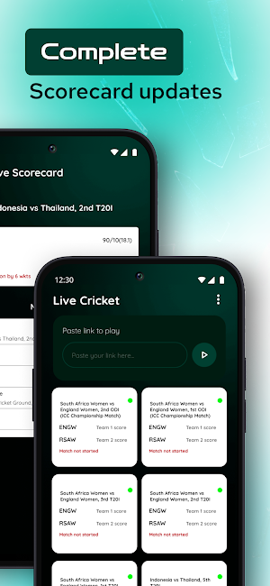 CricPro: Live Cricket TV Score Screenshot 1