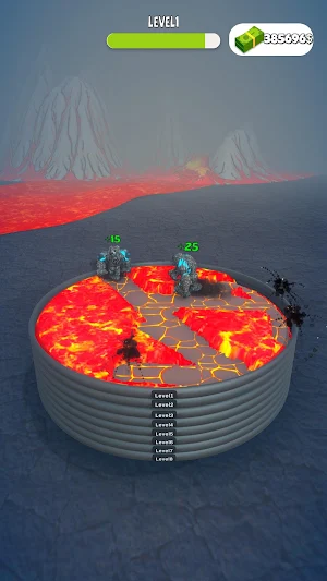 Merge Master: Melt Monsters Screenshot 1