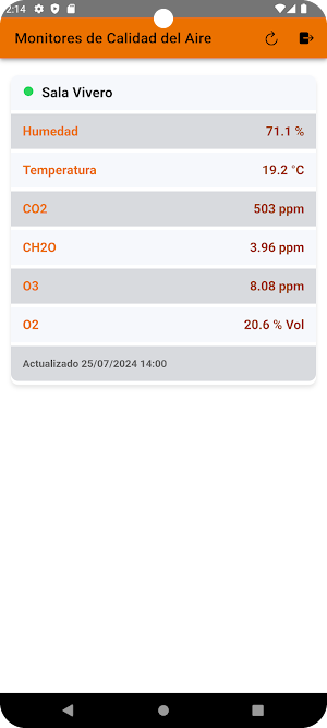 AgroTI Calidad del Aire Screenshot 1