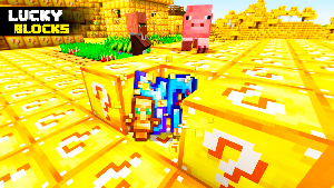 Lucky Block Mod for Minecraft Screenshot 0