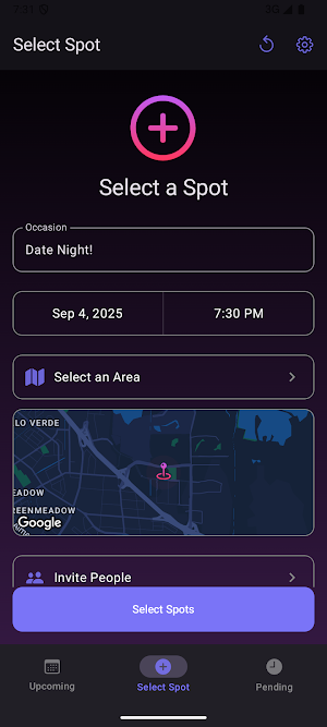 Select Spot Screenshot 0