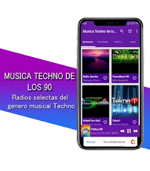 Music Techno delos 90 - Free Techno Music Screenshot 2