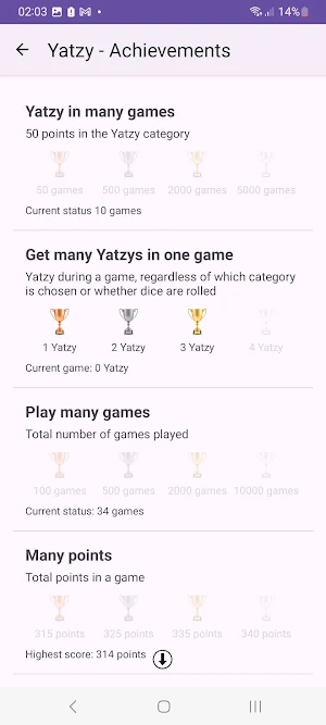 Yatzy Screenshot 3