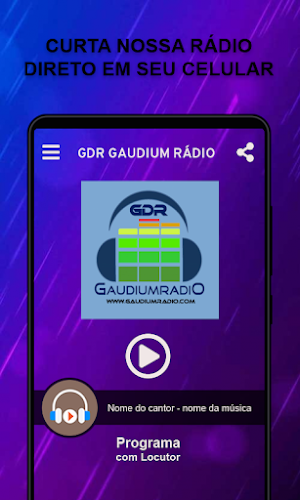 GDR GAUDIUM RÁDIO Screenshot 0