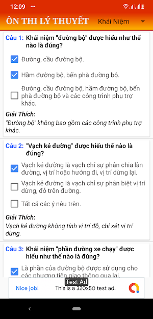 Luyện Thi Bằng Lái Xe Máy A1 Screenshot 3