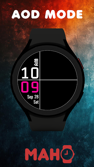 MAHO016 Wear OS Watch Face Screenshot 3