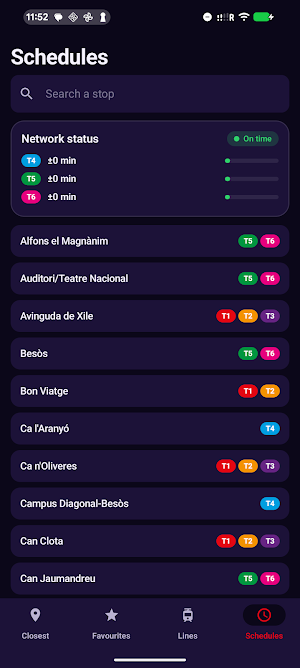 Next Tram Barcelona Screenshot 3