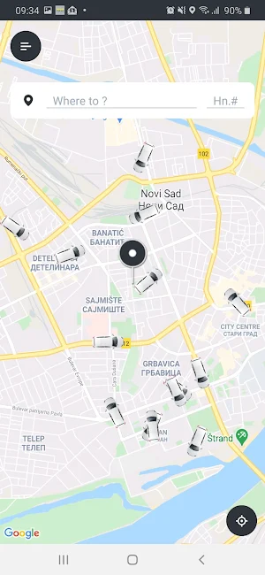 VIP Taxi Novi Sad Screenshot 2