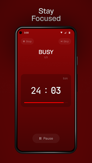 BUSY – Advanced Focus Timer Screenshot 0