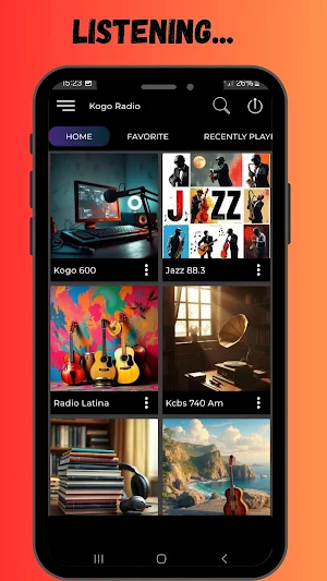 Kogo 600 Radio Am Online Screenshot 1
