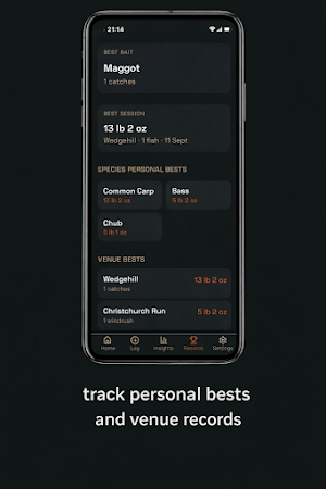 Angler Stats: Fishing Log Screenshot 1