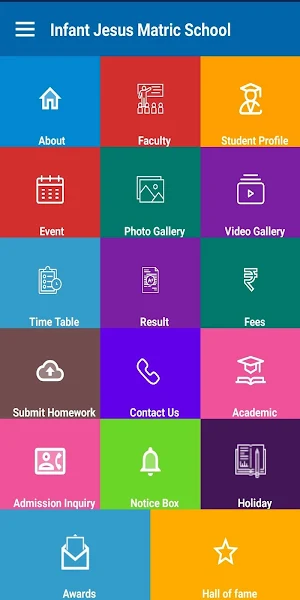 Infant Jesus Thevur -- Parent App Screenshot 1