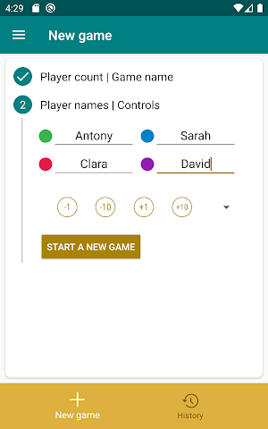 Score tracker Screenshot 3