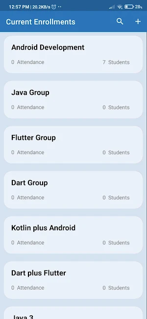 Auto Attendance Screenshot 2