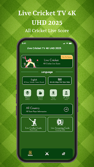 Live Cricket TV 4K UHD 2025 Screenshot 0