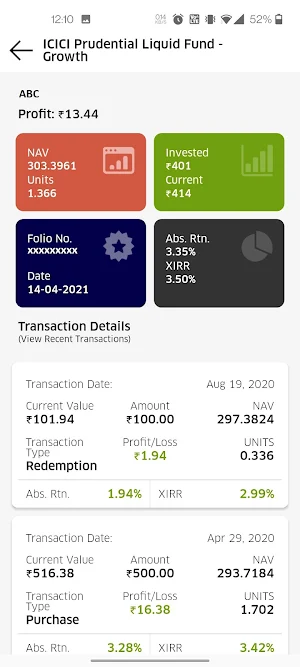 DS Wealthh Screenshot 1