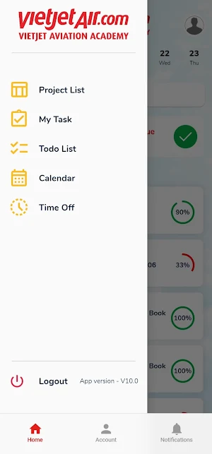 VJAA App Screenshot 2