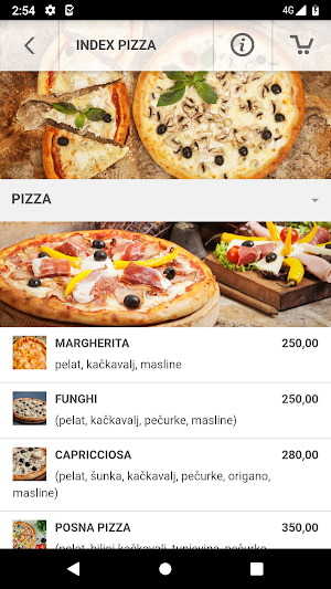 Index Pizza Kragujevac Screenshot 2