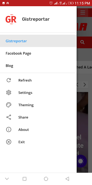 Gistreportar Screenshot 2