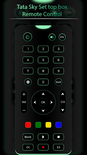 Tata Sky Set Top Box Remote Screenshot 0