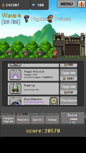 Dungeon Management Screenshot 2