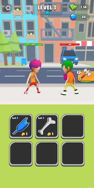 Merge Fight King-Street Battle Screenshot 1