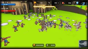 Epic Fantasy Battle Simulator - Kingdom Defense 3D Screenshot 1