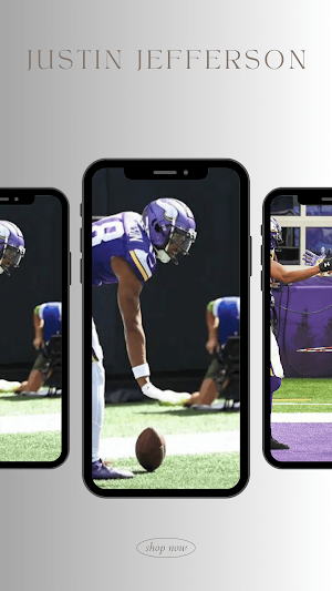 Justin Jefferson Image4K HD Screenshot 1