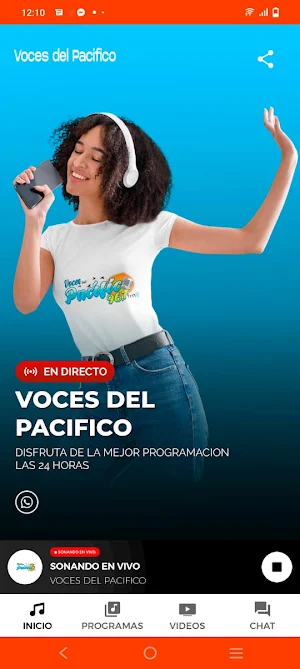 Voces del Pacifico Screenshot 1