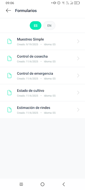 GeoAgro Field Screenshot 2