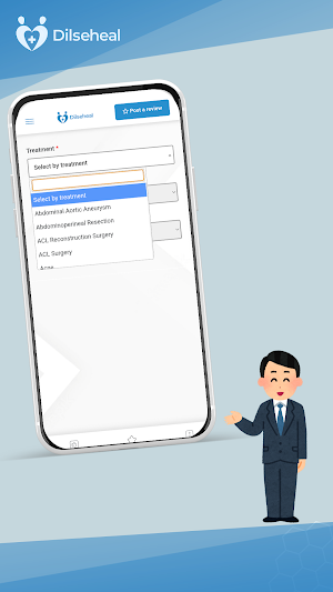 Dilseheal: AI Hospital Finder Screenshot 1