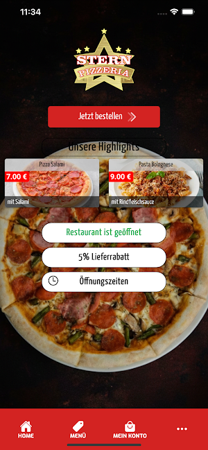 Stern Pizzeria Screenshot 0