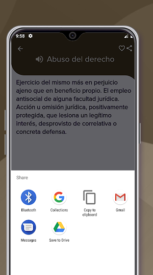 Diccionario Jurídico Screenshot 2