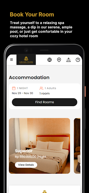 Grand Padis Hotel Screenshot 2