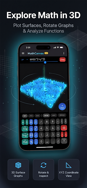 MathCanvas : Graphing Calc Screenshot 2