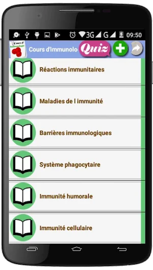 Cours d’immunologie Screenshot 2