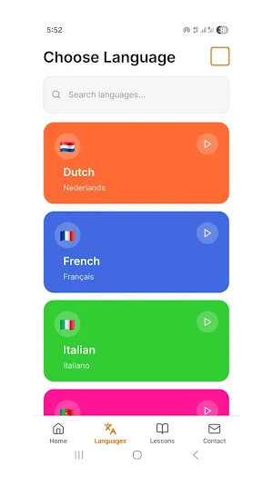 PortugalLpd LingoEurope Screenshot 1