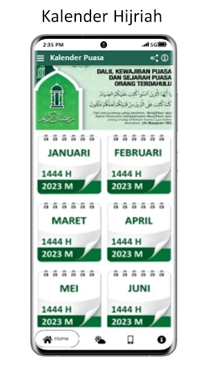 Kalender Puasa Screenshot 1