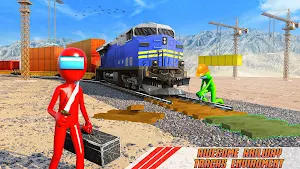 Grand Construction Excavator: Red Imposter Game Screenshot 0