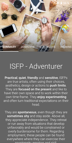 Personality Test Screenshot 3