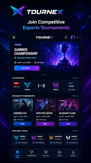 Tournex Screenshot 0