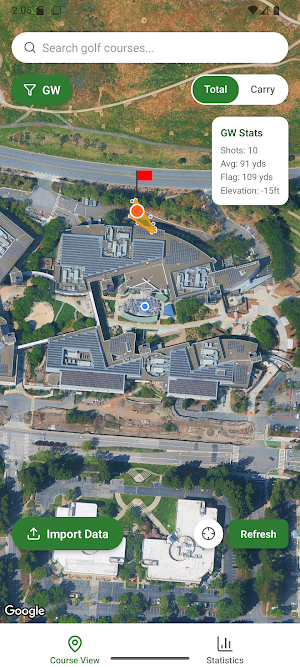 Golf Sim GPS Screenshot 1