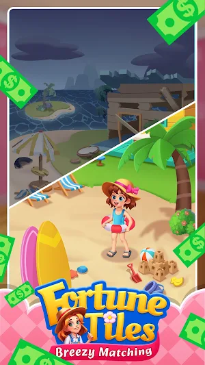 Fortune Tiles: Breezy Matching Screenshot 2