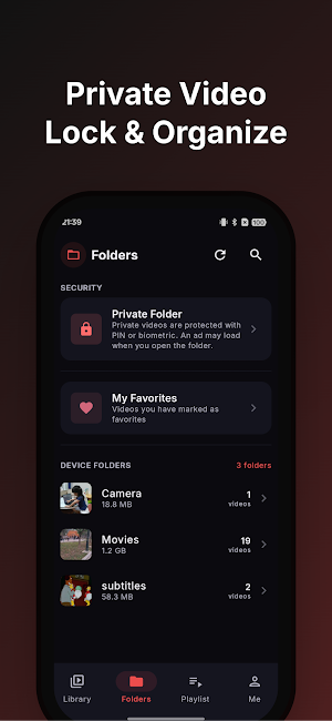 Flezi Video Player All Format Screenshot 1