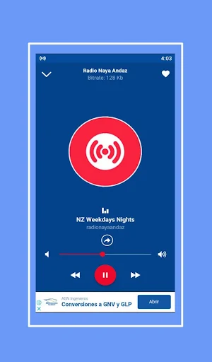 radio naya andaz App USA Screenshot 1