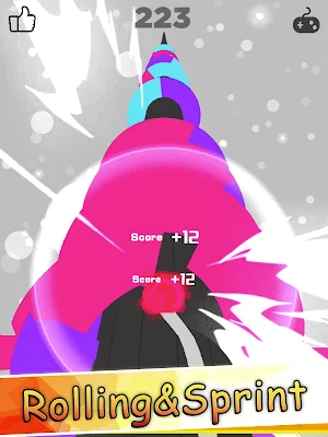 Sky Helix Ball:Rolling Jump Smash Crazy Rush Game Screenshot 3