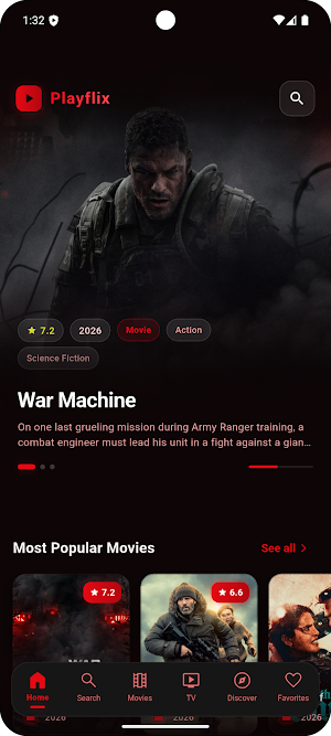 Playflix: Movies & TV Shows Screenshot 0