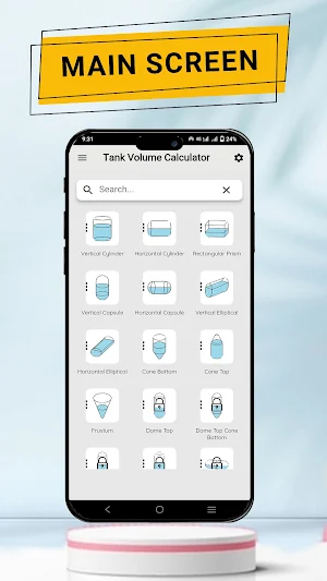 Tank Size Calculator Screenshot 0
